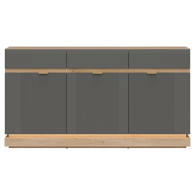 Kommode Milton ML03 eiche crem torro grau,3