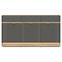 Kommode Milton ML03 eiche crem torro grau,3