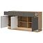 Kommode Milton ML03 eiche crem torro grau,5