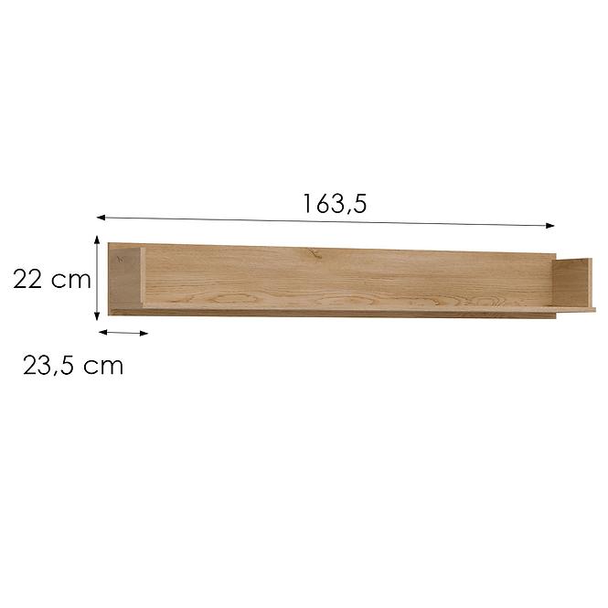 Półka Milton ML09 eiche crem torro,2