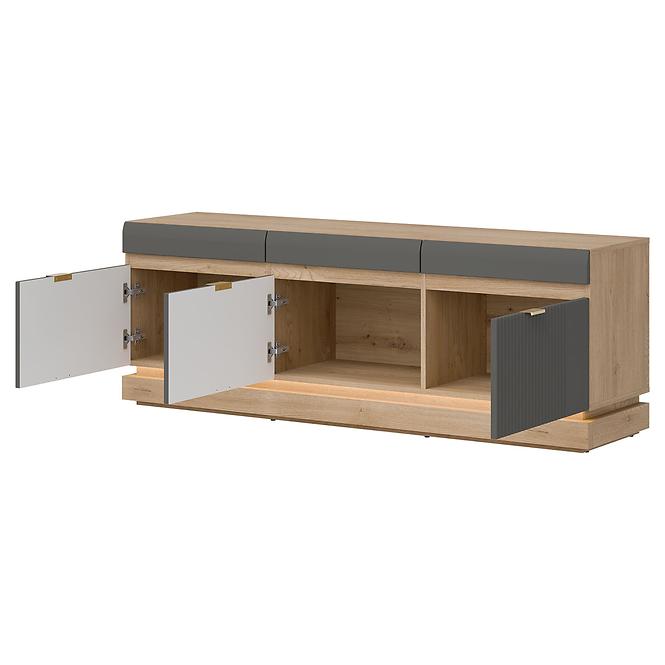 Tv Tisch Milton ML01 eiche crem torro grau