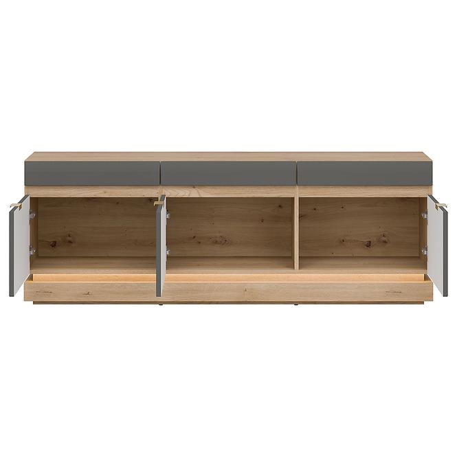 Tv Tisch Milton ML01 eiche crem torro grau