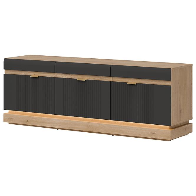 Tv Tisch Milton ML01 eiche crem torro anthrazit
