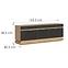 Tv Tisch Milton ML01 eiche crem torro anthrazit,2