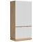 Schrank 2D Milton ML08 Dąb crem torro weiß