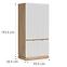 Schrank 2D Milton ML08 Dąb crem torro weiß,2