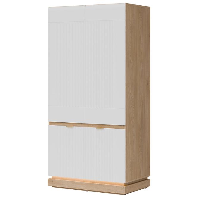 Schrank 2D Milton ML08 Dąb crem torro weiß