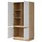 Schrank 2D Milton ML08 Dąb crem torro weiß,4