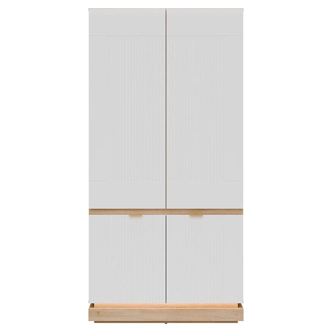 Schrank 2D Milton ML08 Dąb crem torro weiß