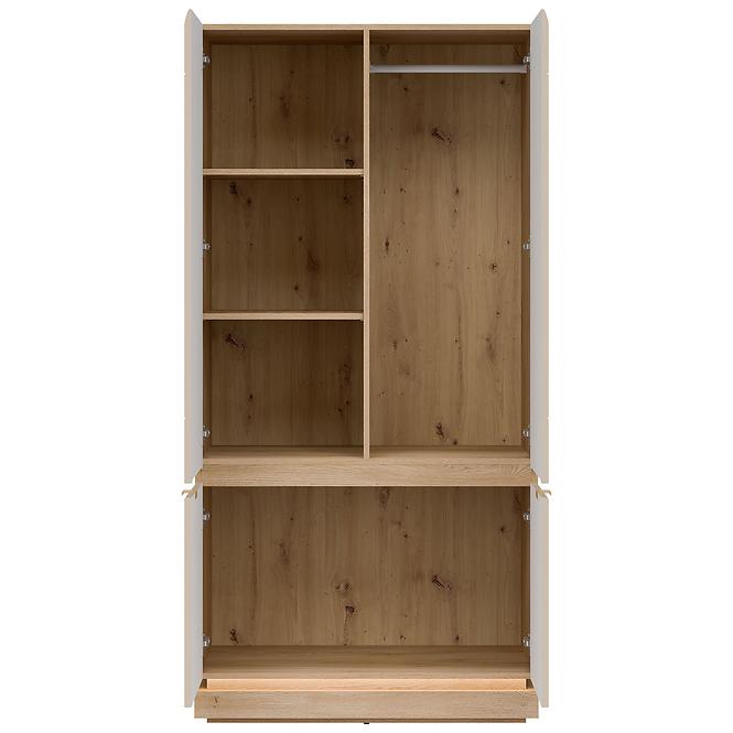 Schrank 2D Milton ML08 Dąb crem torro kremona