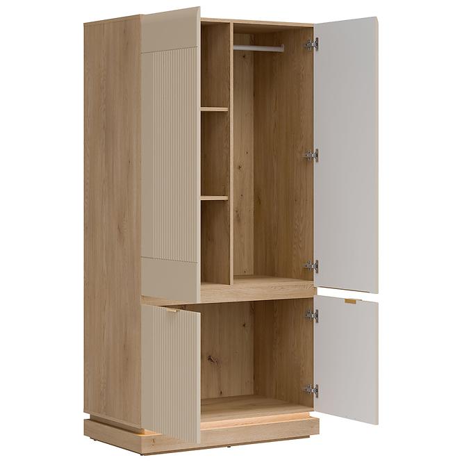Schrank 2D Milton ML08 Dąb crem torro kremona