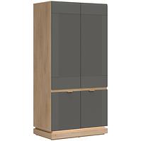 Schrank 2D Milton ML08 Dąb crem torro grau