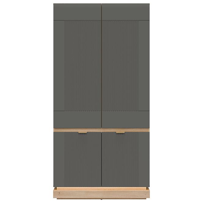 Schrank 2D Milton ML08 Dąb crem torro grau