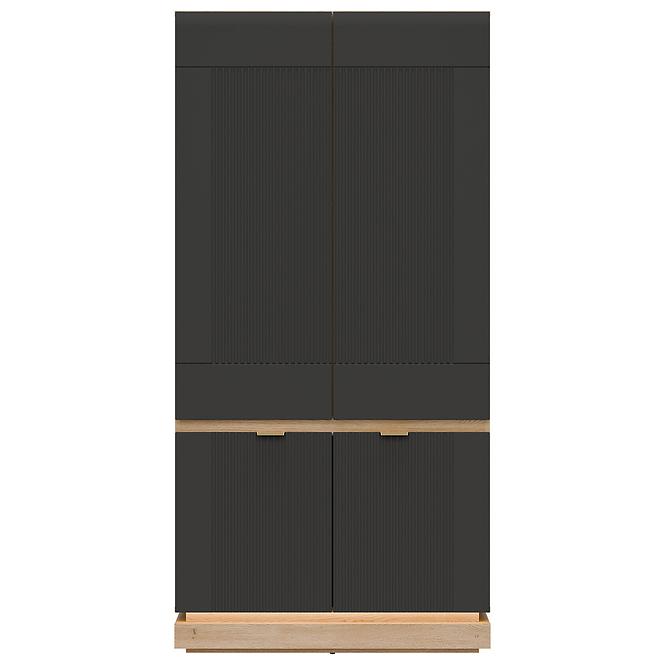 Schrank 2D Milton ML08 Dąb crem torro anthrazit
