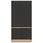 Schrank 2D Milton ML08 Dąb crem torro anthrazit,5