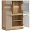 Vitrine niedrig Milton ML04 eiche crem torro kremona,7