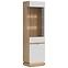 Vitrine L/P Milton ML05 eiche crem torro weiß,6