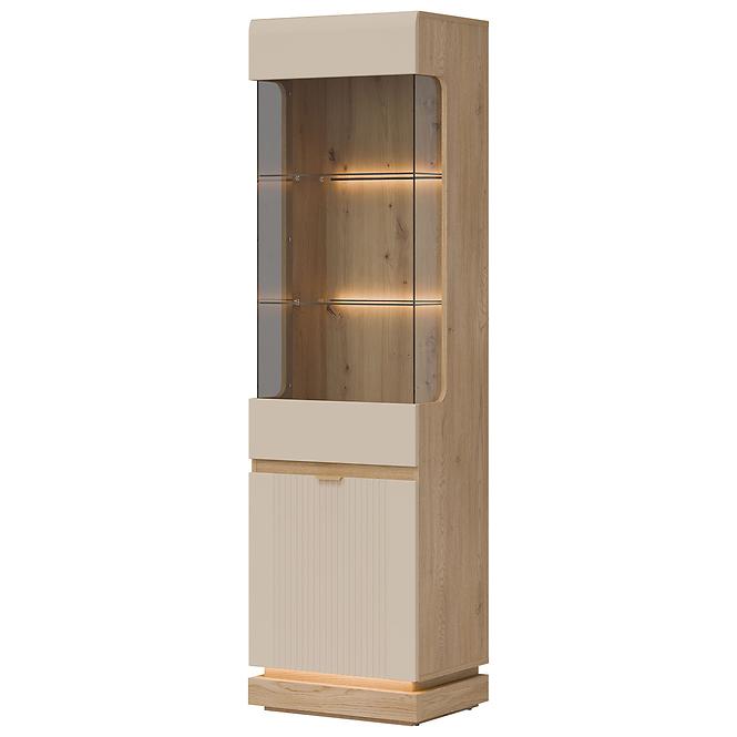 Vitrine L/P Milton ML05 eiche crem torro kremona,2