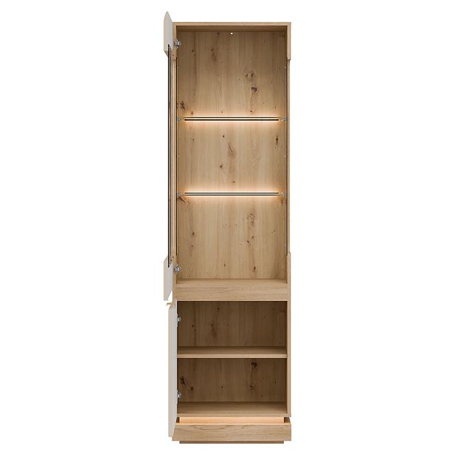 Vitrine L/P Milton ML05 eiche crem torro kremona,5