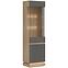 Vitrine L/P Milton ML05 eiche crem torro grau,6