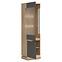 Vitrine L/P Milton ML05 eiche crem torro grau,7