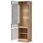 Vitrine L/P Milton ML05 eiche crem torro anthrazit,3