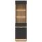 Vitrine L/P Milton ML05 eiche crem torro anthrazit,4