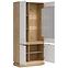 Vitrine Milton ML06 eiche crem torro weiß,7