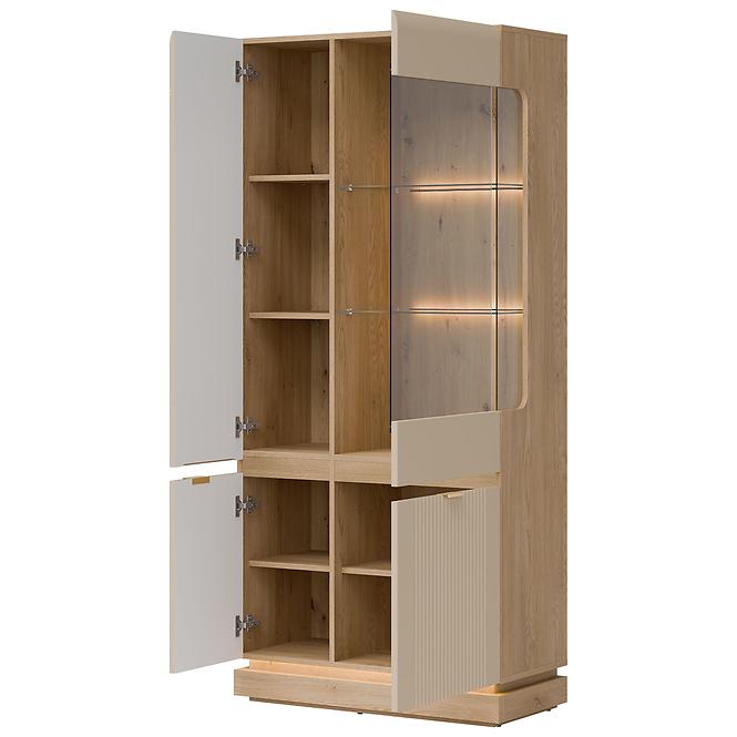 Vitrine Milton ML06 eiche crem torro kremona