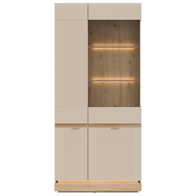 Vitrine Milton ML06 eiche crem torro kremona