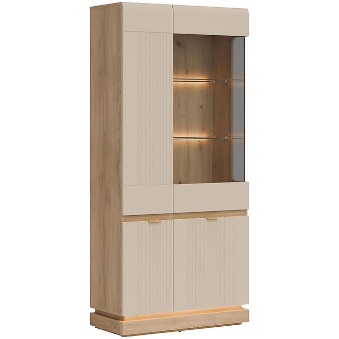 Vitrine Milton ML06 eiche crem torro kremona