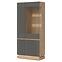 Vitrine Milton ML06 eiche crem torro grau,2