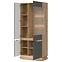 Vitrine Milton ML06 eiche crem torro grau,3