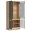 Vitrine Milton ML06 eiche crem torro grau,7