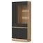 Vitrine Milton ML06 eiche crem torro anthrazit,2