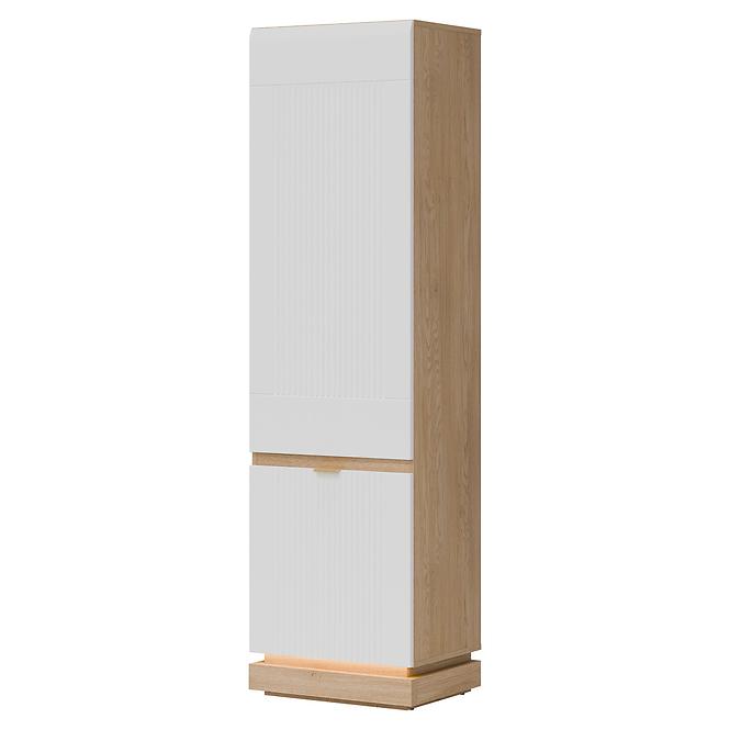 Schrank L/P Milton ML07 eiche crem torro weiß
