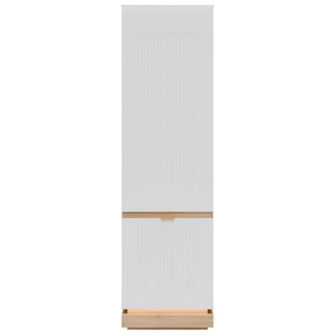 Schrank L/P Milton ML07 eiche crem torro weiß