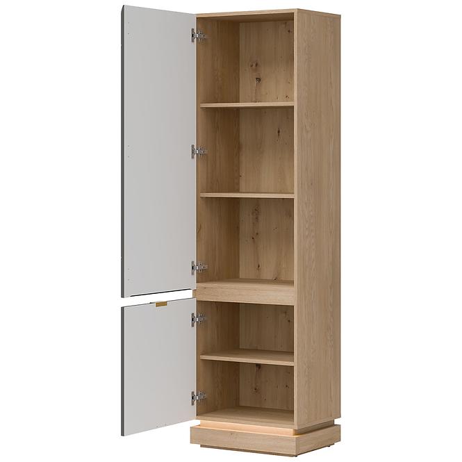 Schrank L/P Milton ML07 eiche crem torro grau,3