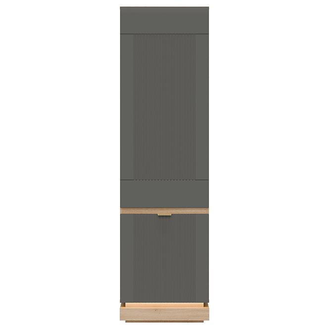 Schrank L/P Milton ML07 eiche crem torro grau,4