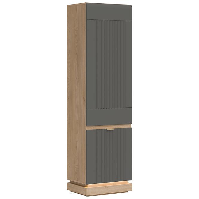 Schrank L/P Milton ML07 eiche crem torro grau,6