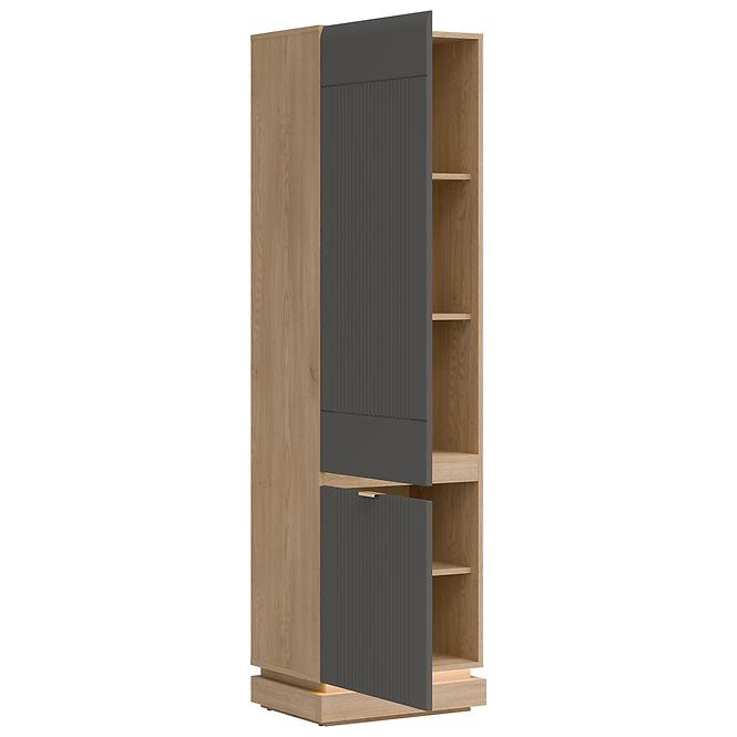 Schrank L/P Milton ML07 eiche crem torro grau,7