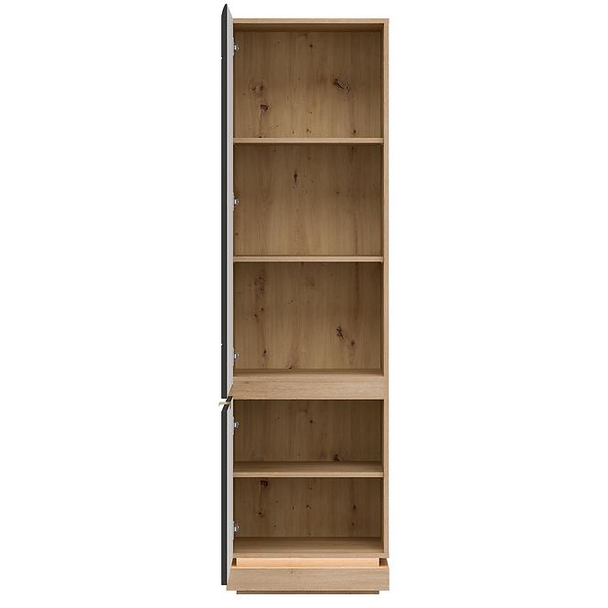 Schrank L/P Milton ML07 eiche crem torro anthrazit,5
