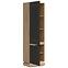 Schrank L/P Milton ML07 eiche crem torro anthrazit,7