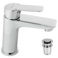 Waschbecken-Armatur mit Abfluss 54002.0 Metalia 54 Chrom