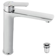 Waschbecken-Armatur mit Abfluss 54503.0 Metalia 54 Chrom