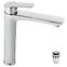 Waschbecken-Armatur mit Abfluss 54503.0 Metalia 54 Chrom