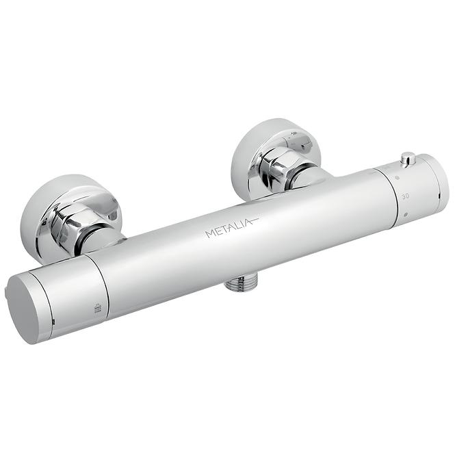 Duscharmatur mit Thermostat ohne Abfluss 54960/1.0 Metalia 54 Chrom