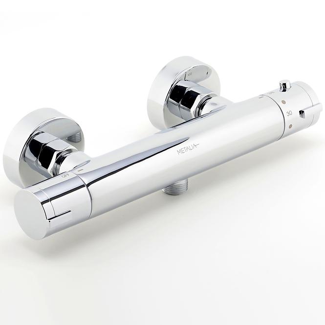 Duscharmatur mit Thermostat ohne Abfluss 54960/1.0 Metalia 54 Chrom