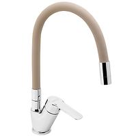 Spülbecken-Armatur, flexibel, beige, 54014F.0BE Metalia 54