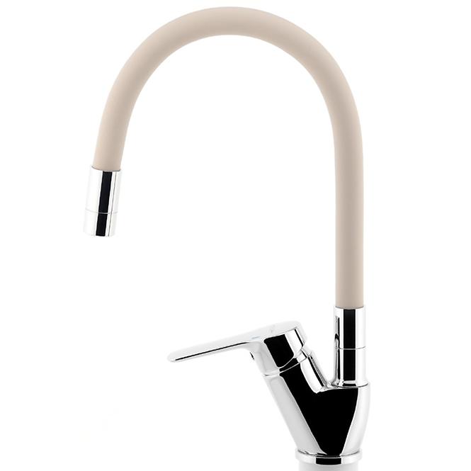 Spülbecken-Armatur, flexibel, beige, 54014F.0BE Metalia 54
